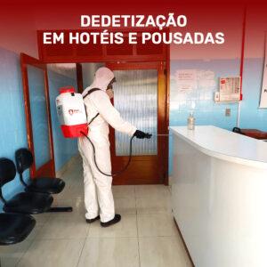 Dedetização em hotéis e pousadas